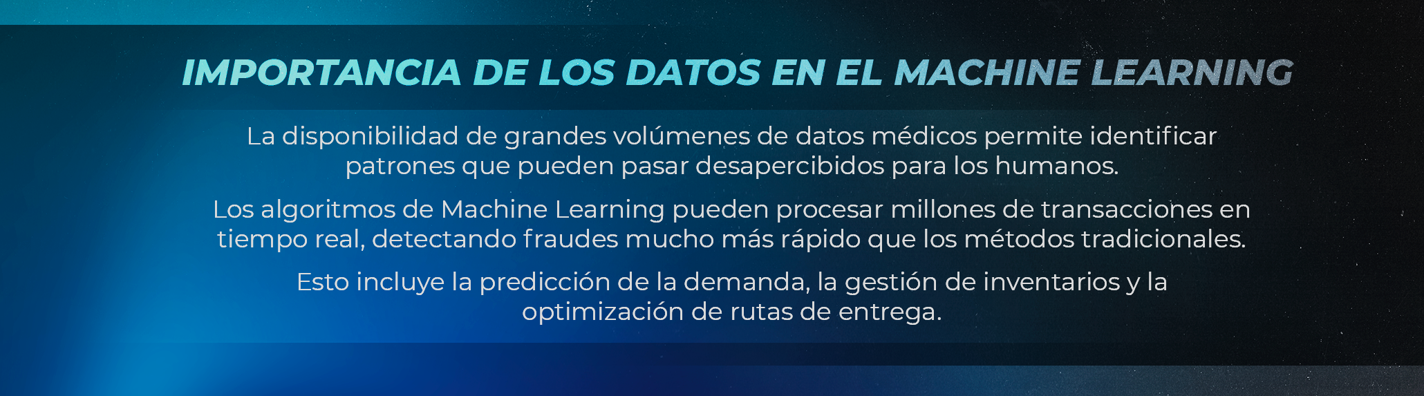 Desafíos y futuro del Machine Learning Desafíos y futuro del Machine Learning