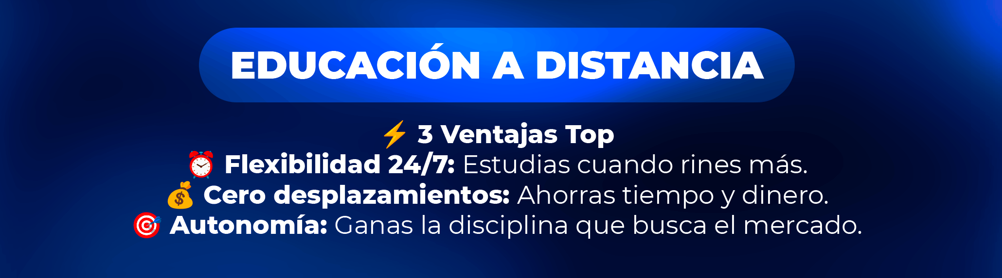 Autonomía y desarrollo de disciplina personal para el empleo Autonomía y desarrollo de disciplina personal para el empleo