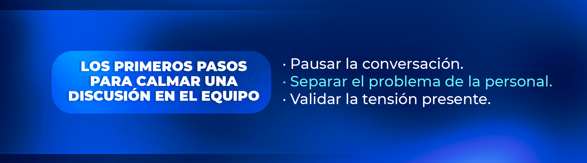Acuerdos simples para cerrar un conflicto y seguir adelante
