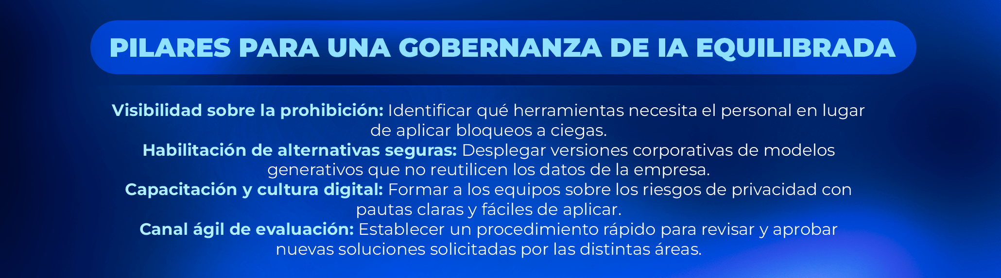 Creación de una política de uso aceptable de IA que equilibre seguridad y productividad