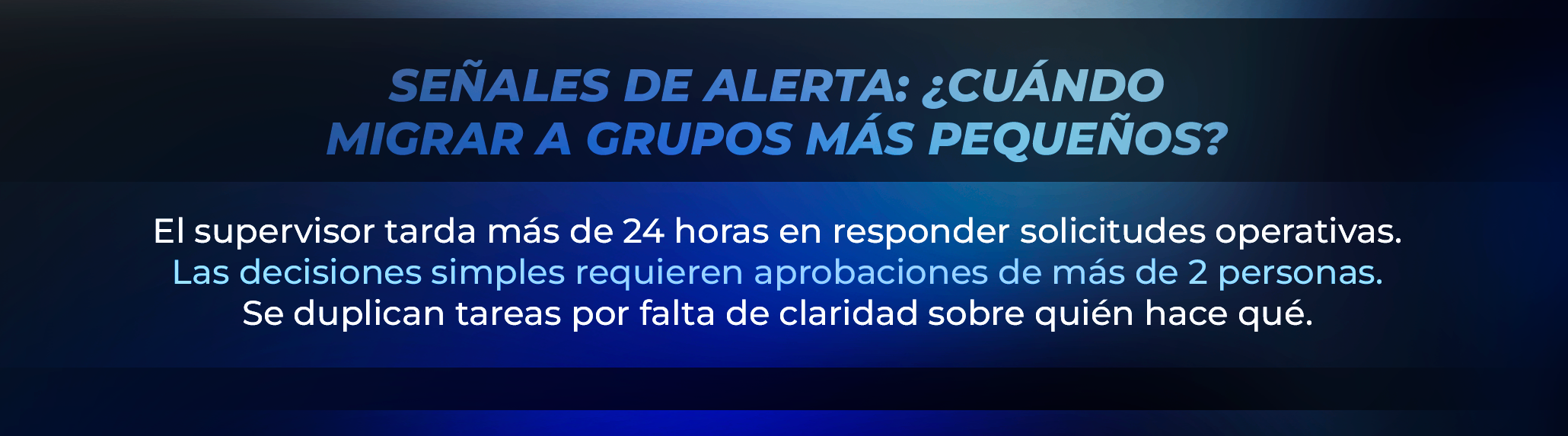 Canales de comunicación eficientes para transmitir objetivos claros a todo el equipo Canales de comunicación eficientes para transmitir objetivos claros a todo el equipo