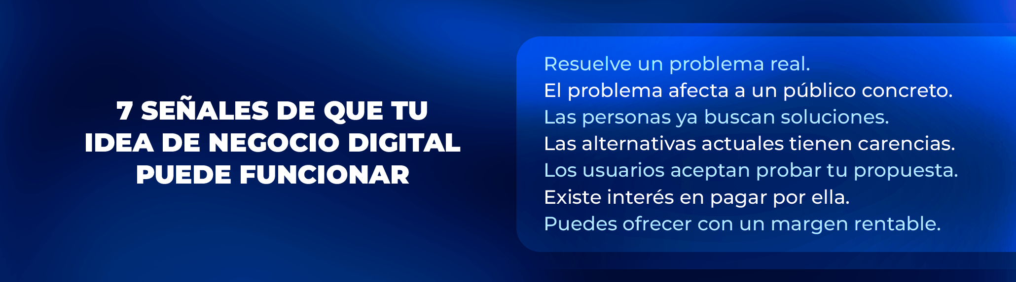 Métricas clave al validar idea de negocio digital para decidir si es rentable o si debes hacer cambios Métricas clave al validar idea de negocio digital para decidir si es rentable o si debes hacer cambios