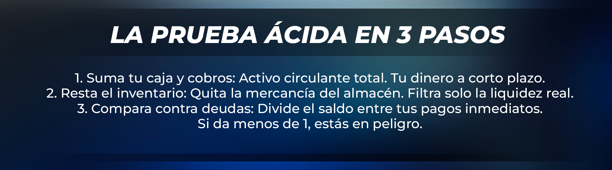 Interpretación de los resultados para tomar decisiones de inversión o recorte de gastos