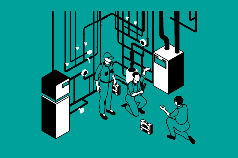 Mantenimiento de instalaciones de calefacción, climatización y ACS