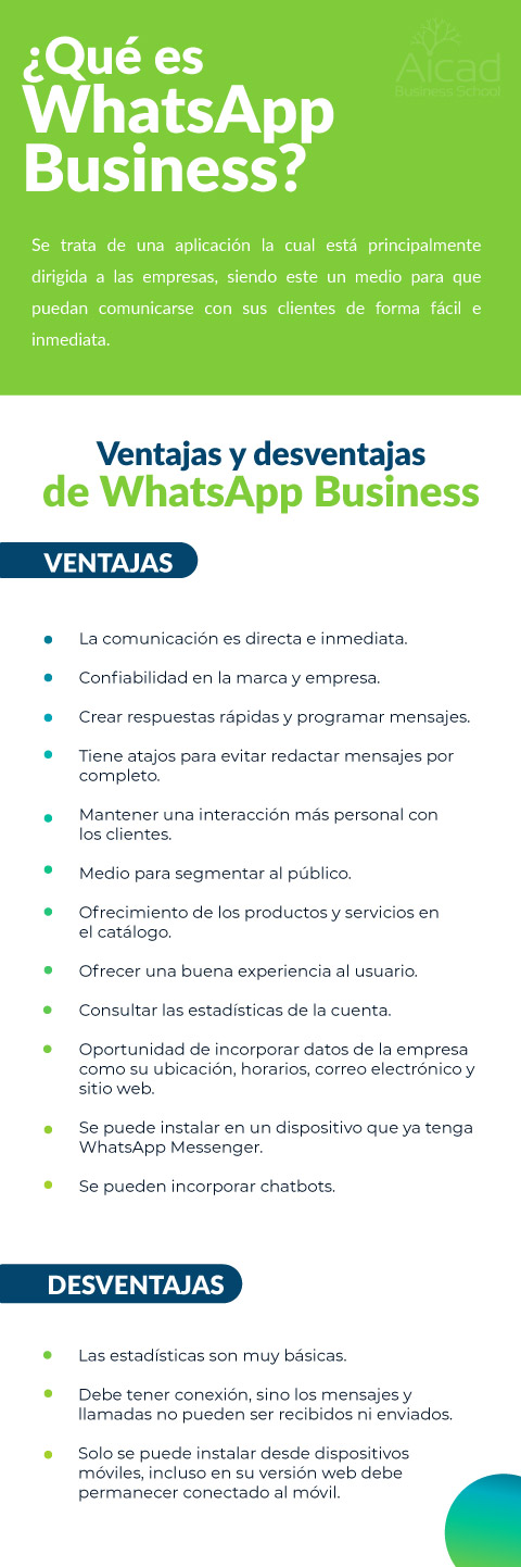 WhatsApp Business: Ventajas