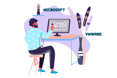 Experto en virtualización con VMWARE y Microsoft