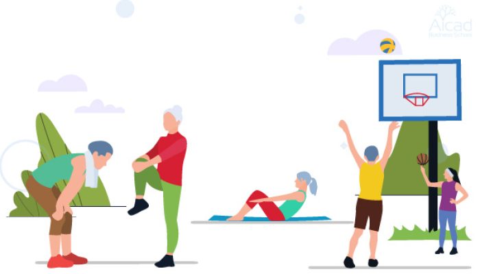 Actividad física y cognitiva para personas mayores